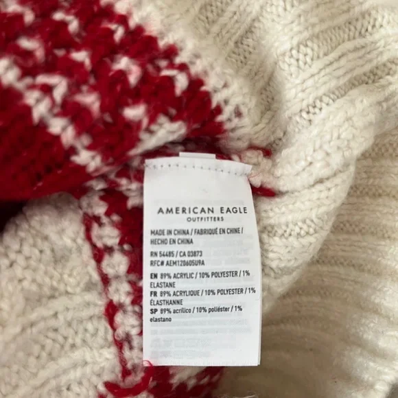 *Leaving soon *🎄American Eagle Christmas sweater unisex M - Picture 7 of 8